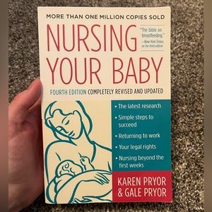 Nursing Your Baby Karen Pryor Gale Pryor Breastfeeding Book Pregnancy Midwife